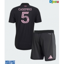 Inter Miami Casemiro #5 Gostujuci Dres za djecu 2026-27 Kratak Rukav (+ Kratke hlače)